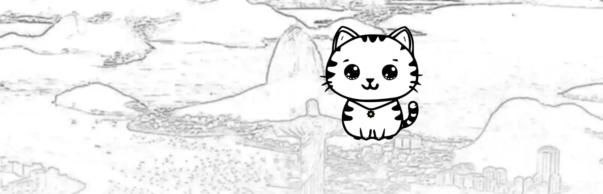 101 Cats in Brazil background