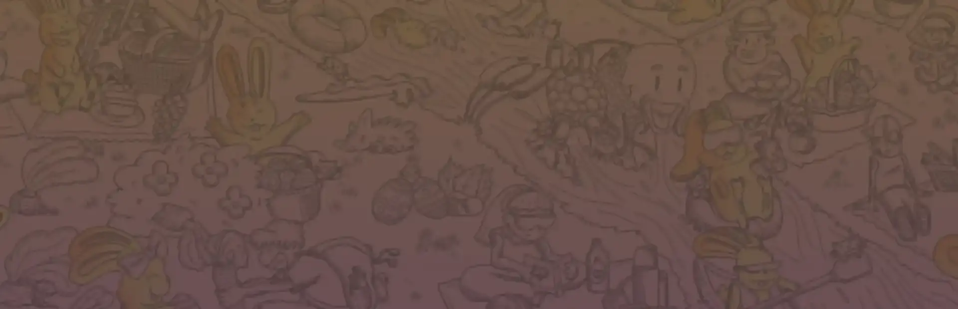 Secret Cats: Easter background
