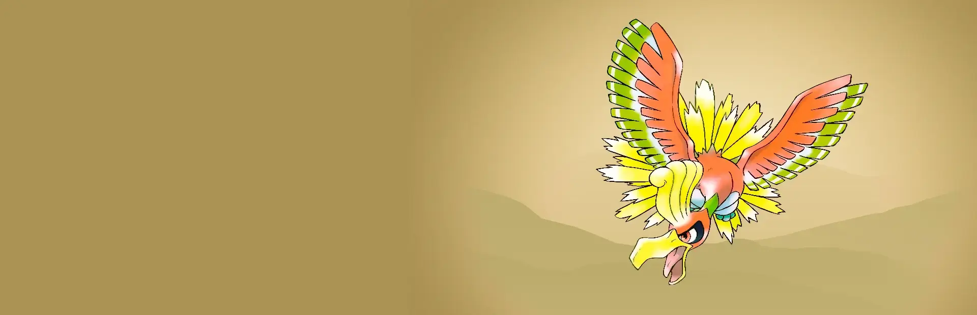 Pokémon Gold Version background