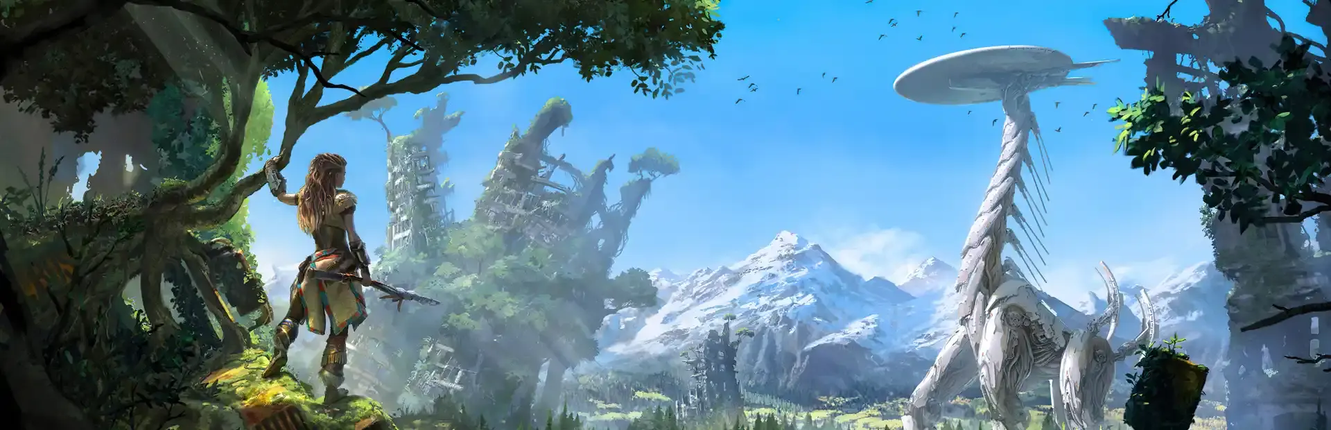 Horizon Zero Dawn Remastered background