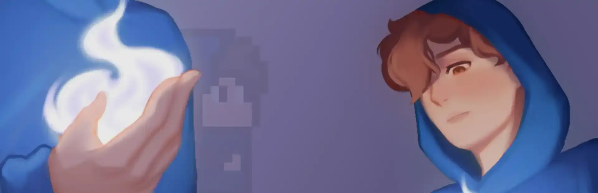 Hands of Wisp background