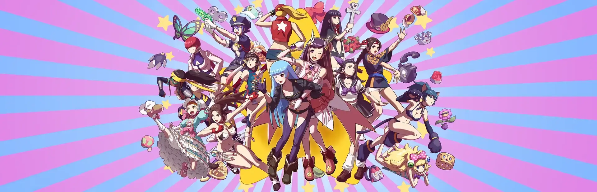 SNK Heroines: Tag Team Frenzy background