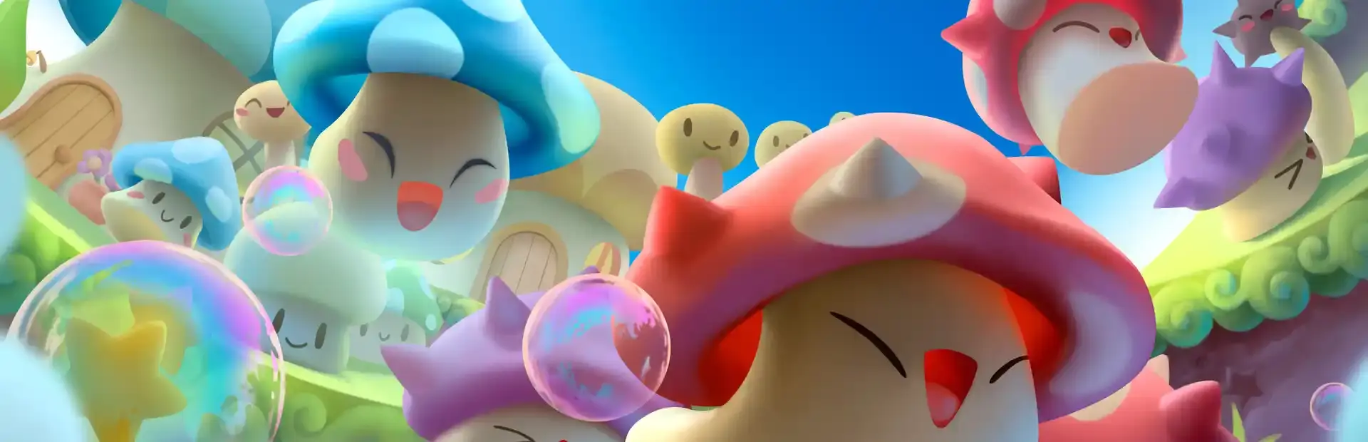 March of Shrooms background