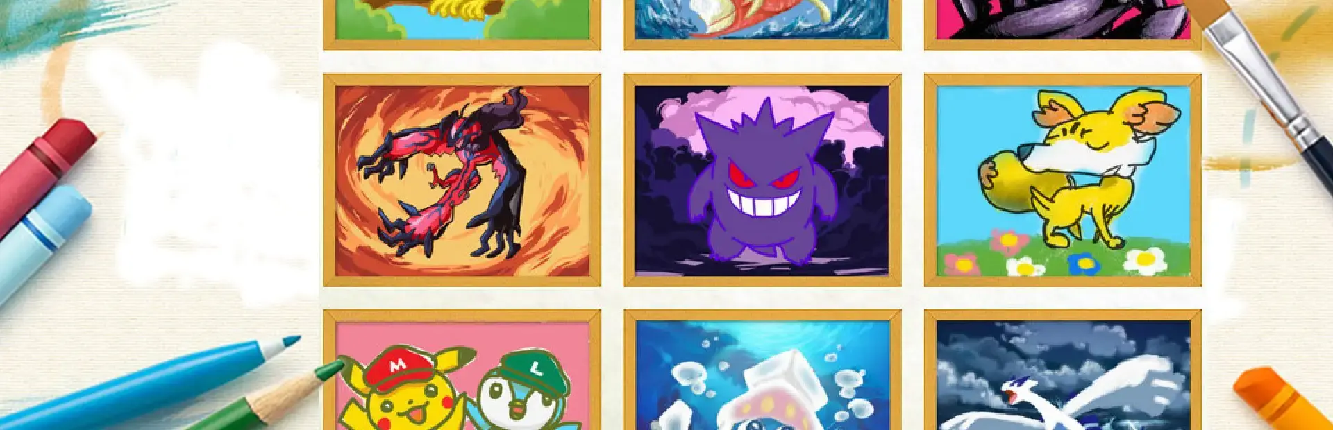Pokémon Art Academy background