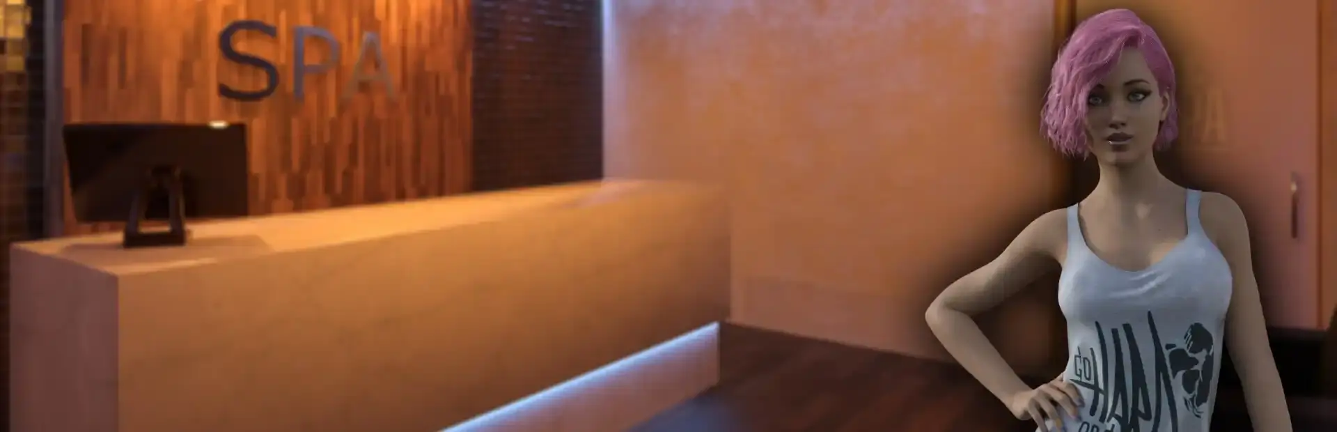 Sex Simulator: Hot Sauna background