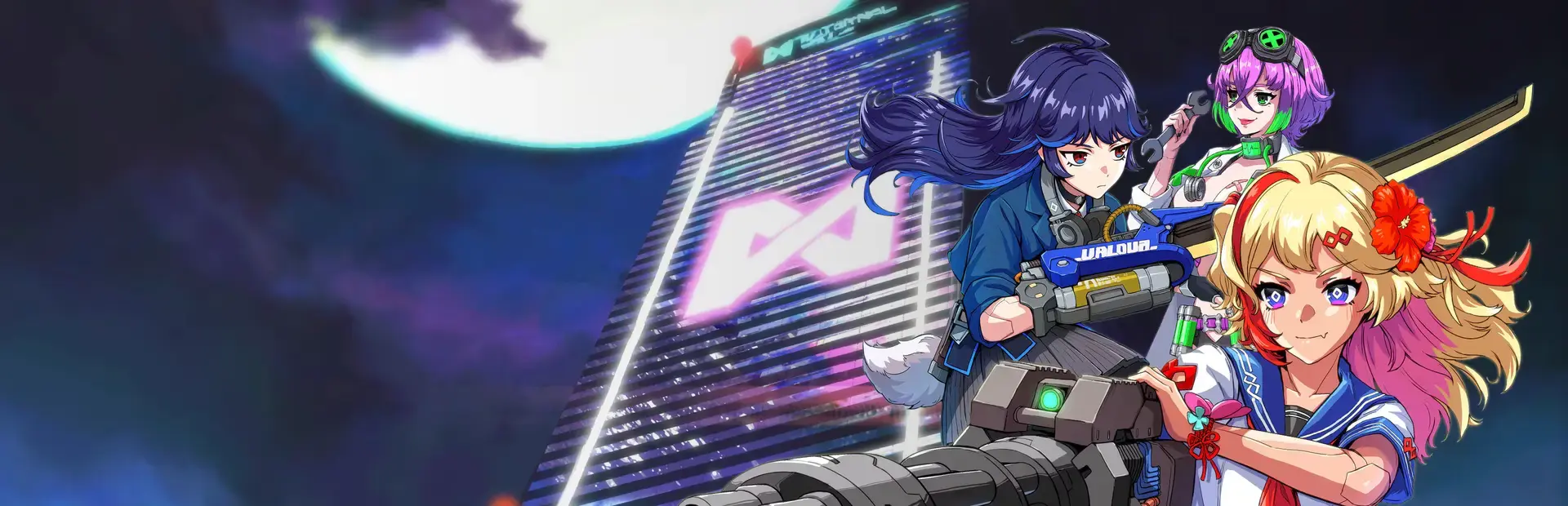 Full Metal Schoolgirl background