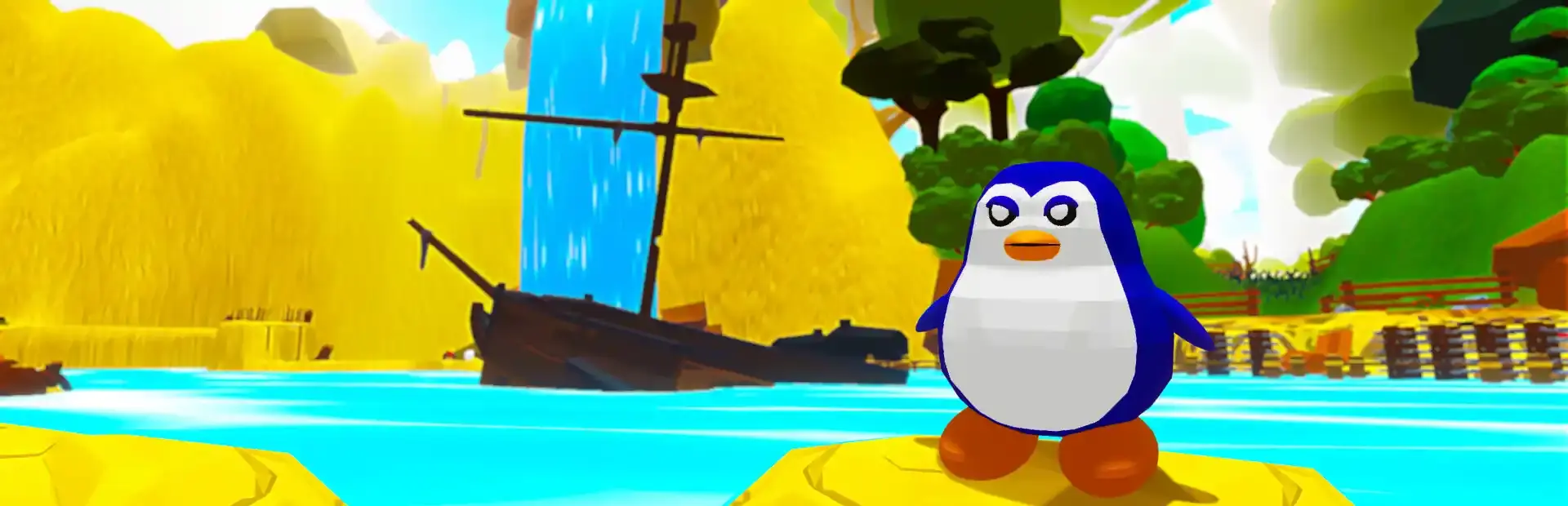Angry Penguin background