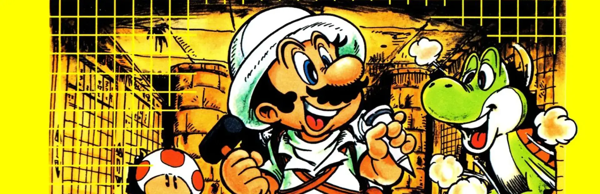 Mario's Castle background