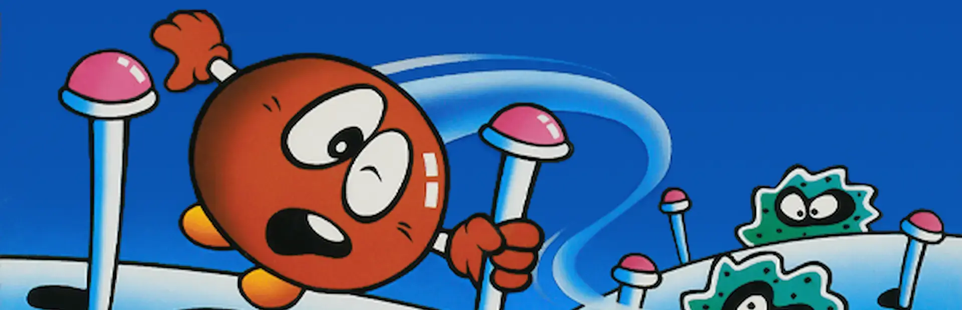 Clu Clu Land-e background