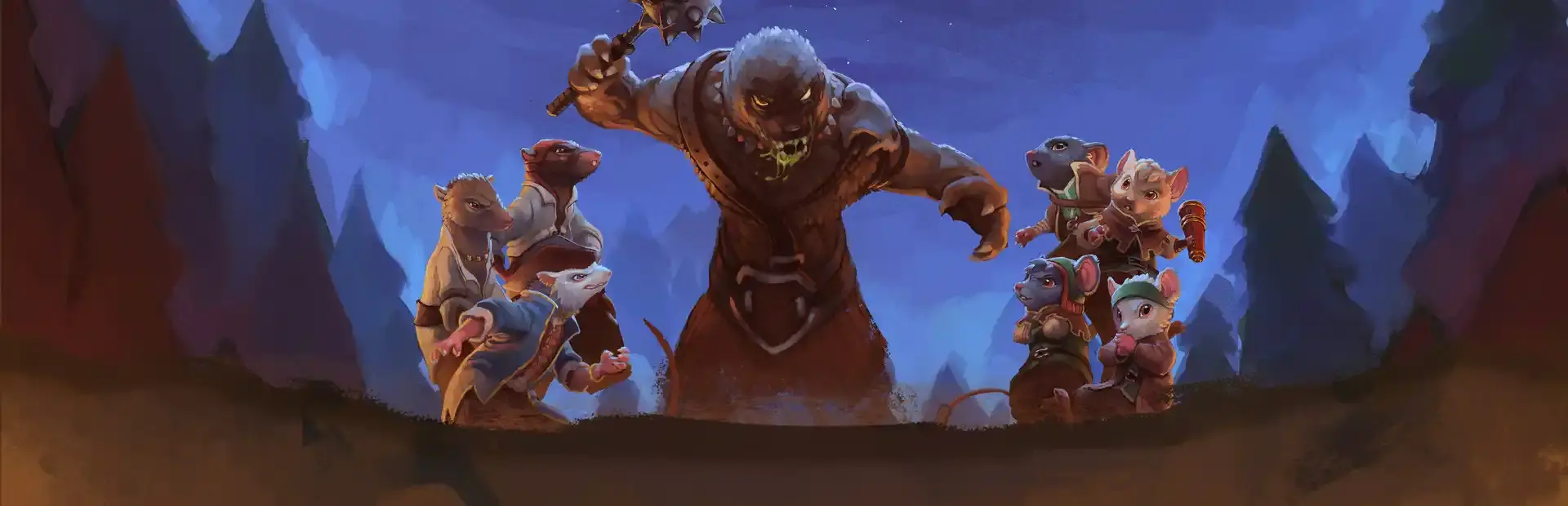 The Lost Legends of Redwall: The Scout - Act 1 background