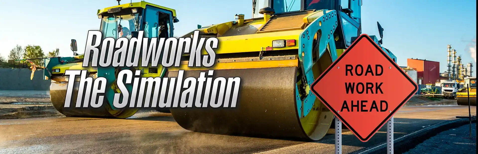 Roadworks - The Simulation background