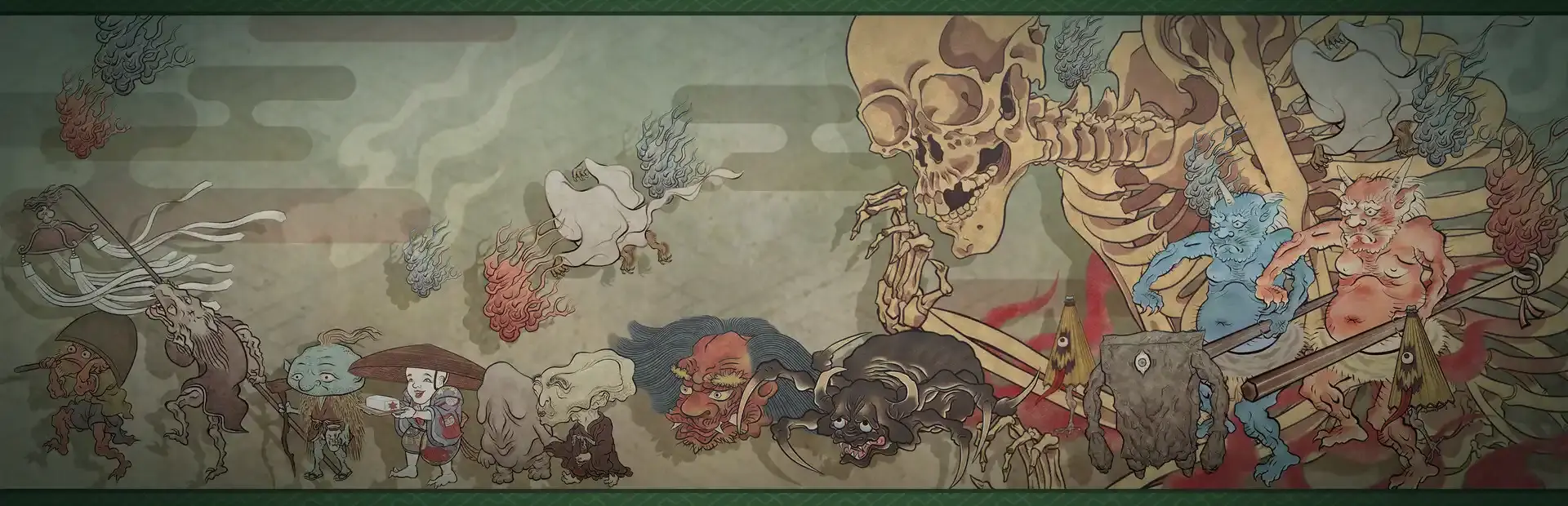 Hyakki Yako Survivor background