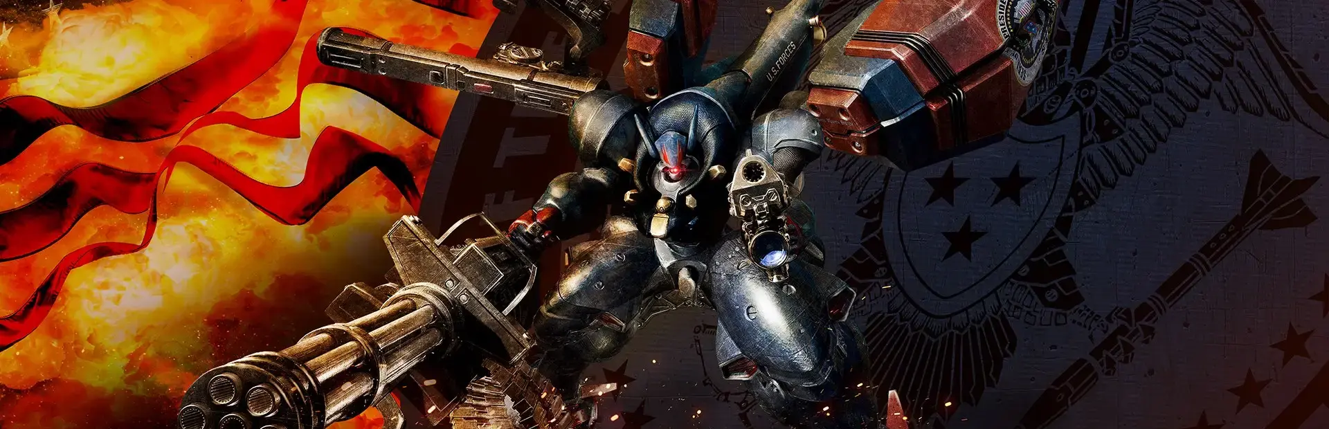 Metal Wolf Chaos XD background