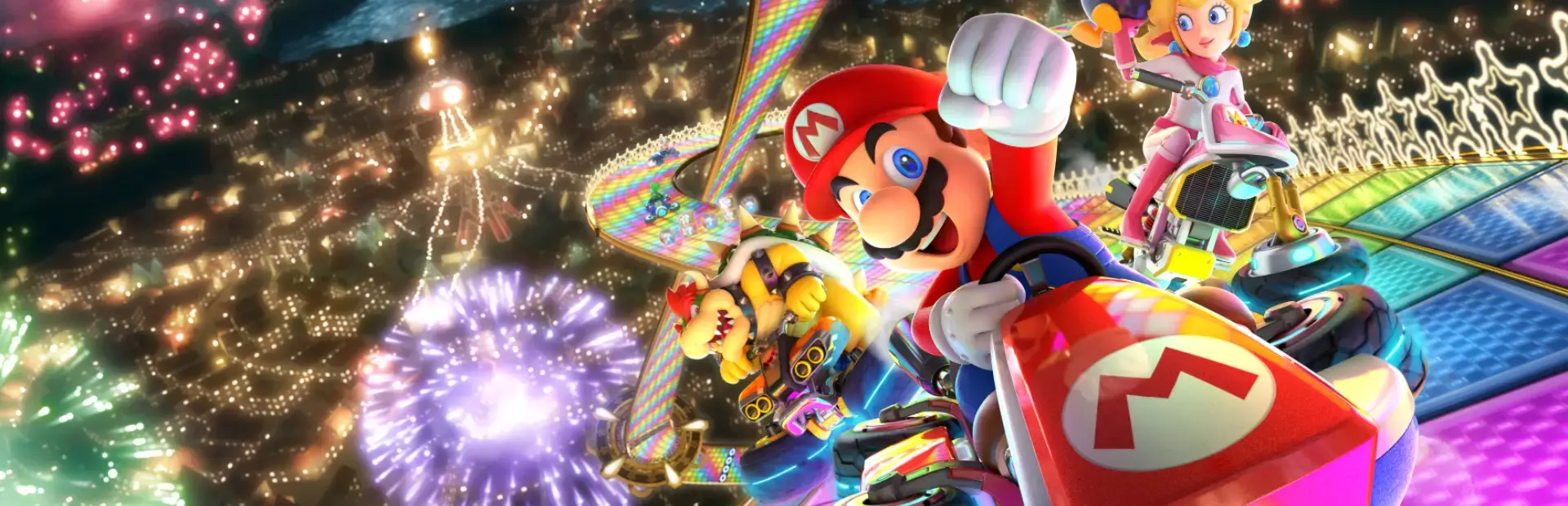 Mario Kart 8 Deluxe background
