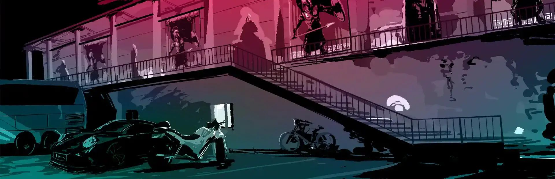 Hauma: A Detective Noir Story background