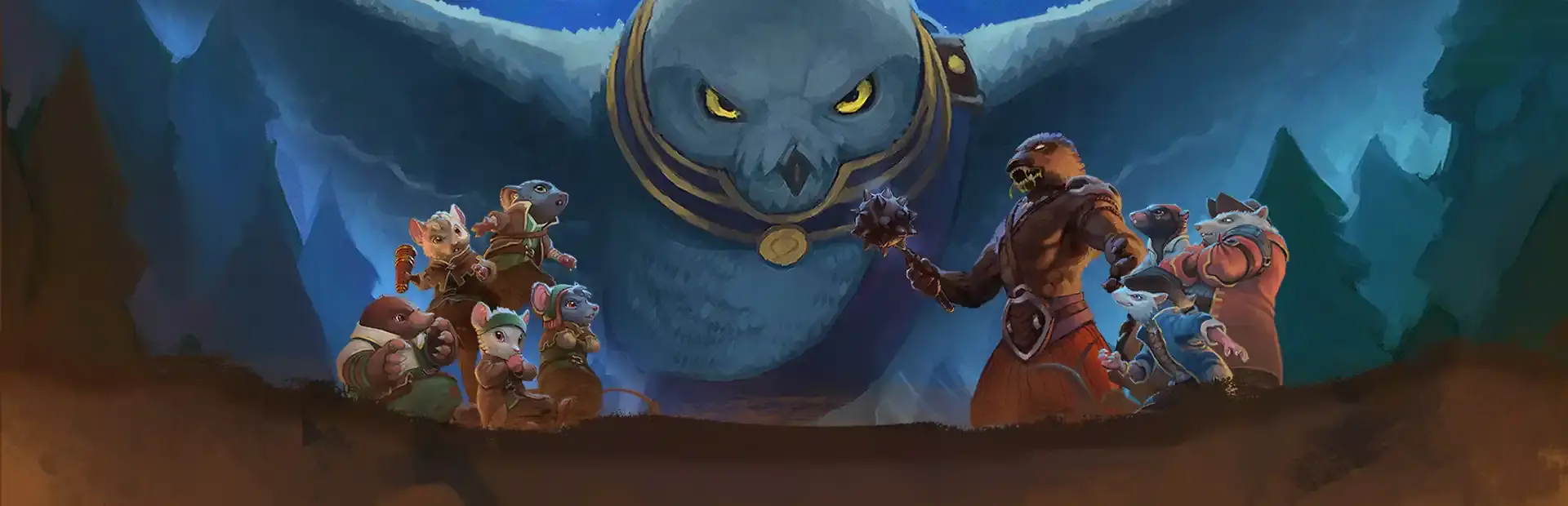 The Lost Legends of Redwall: The Scout - Act 2 background
