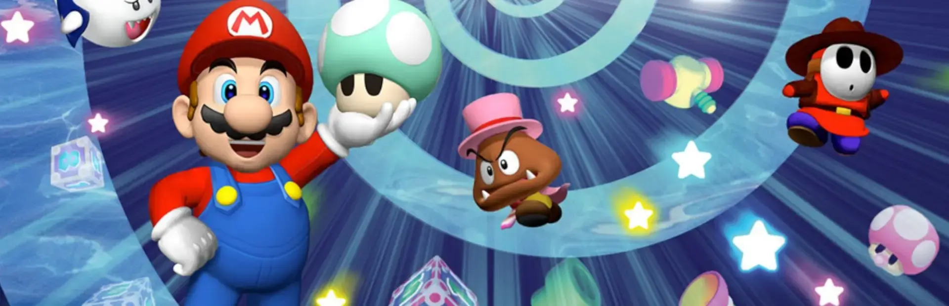Mario Party 4 background