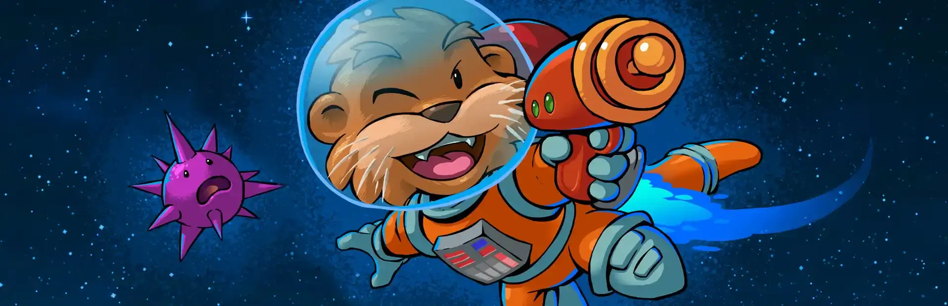 Space Otter Charlie background