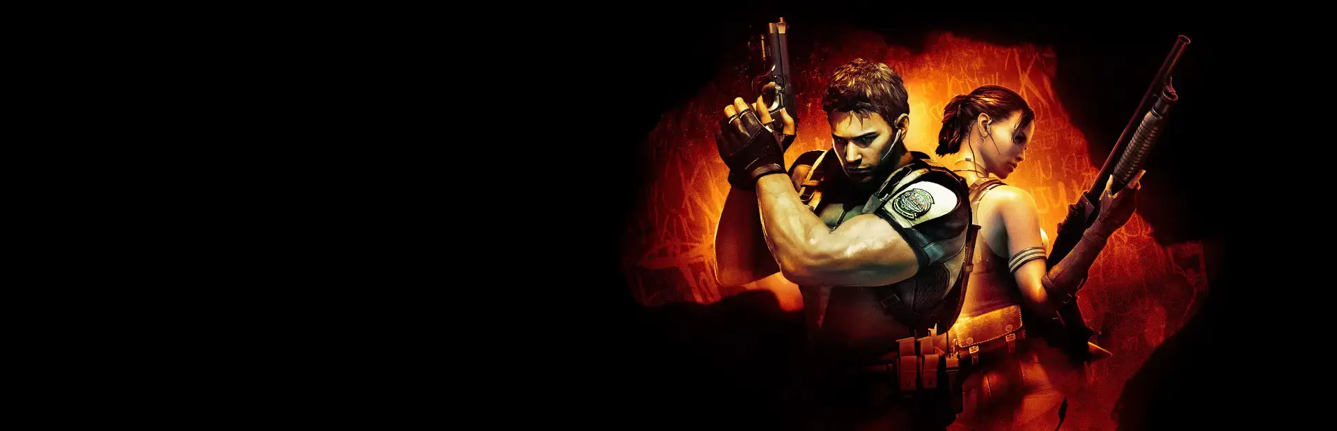 Resident Evil 5: Steelbook Edition background