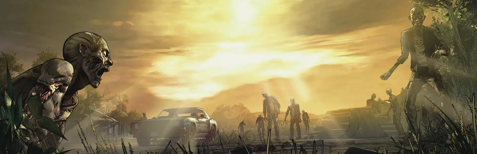 The Walking Dead: Road to Survival background