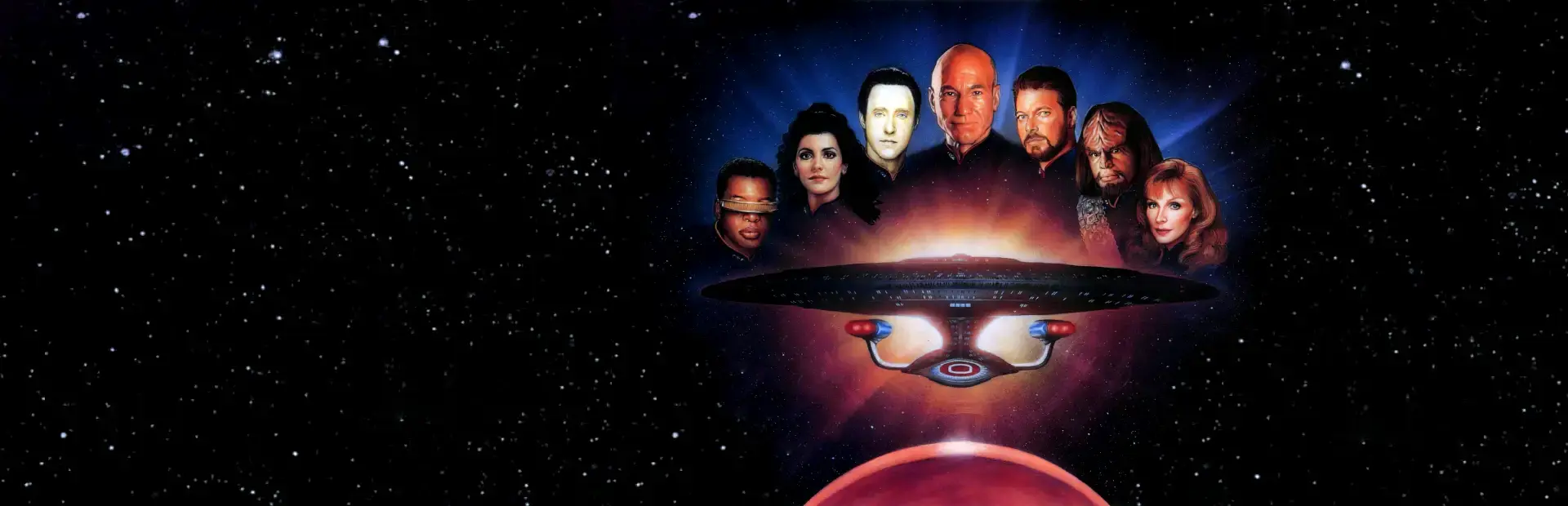 Star Trek: The Next Generation - A Final Unity background