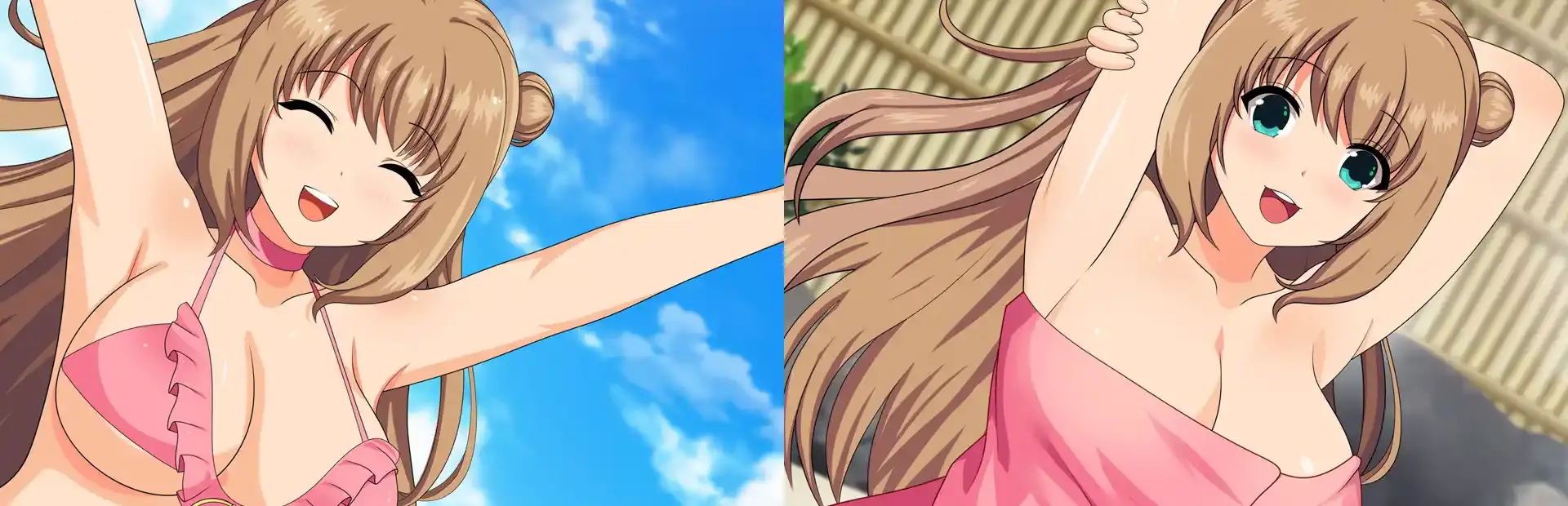 LIP! Lewd Idol Project Vol.1: Hot Springs and Beach Episodes background