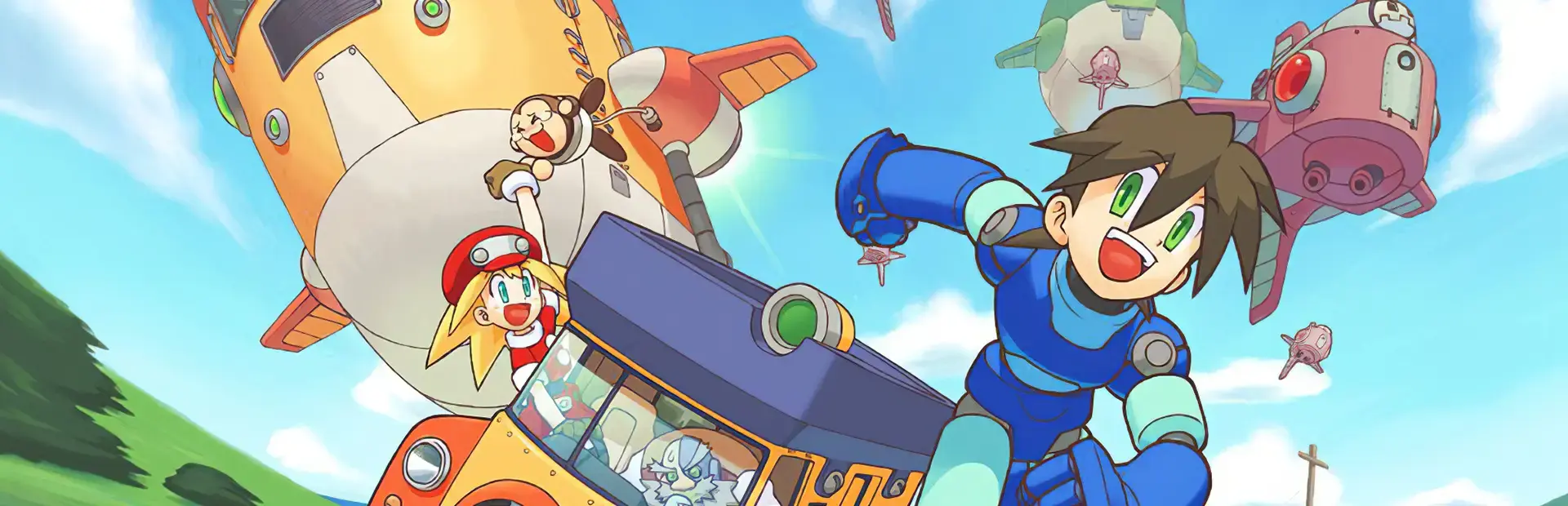 Mega Man Legends background