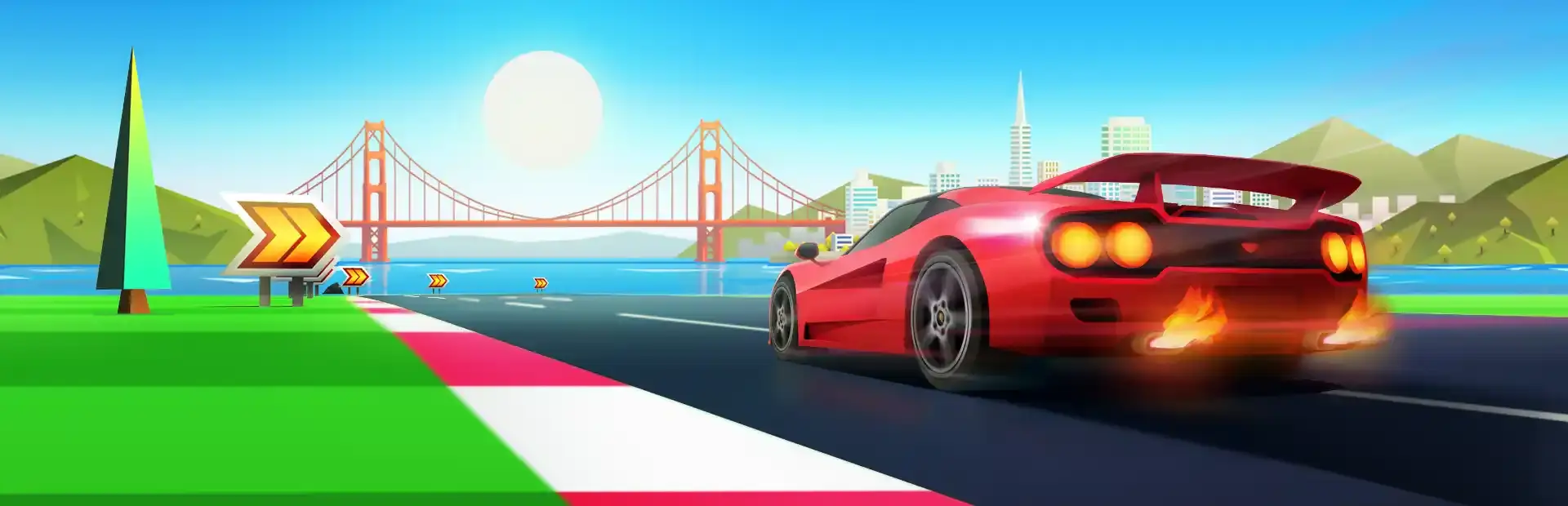 Horizon Chase Turbo background