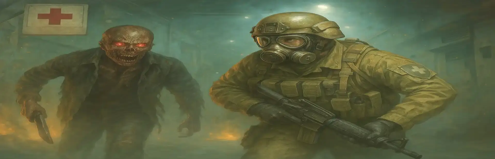 Infected Escaped background