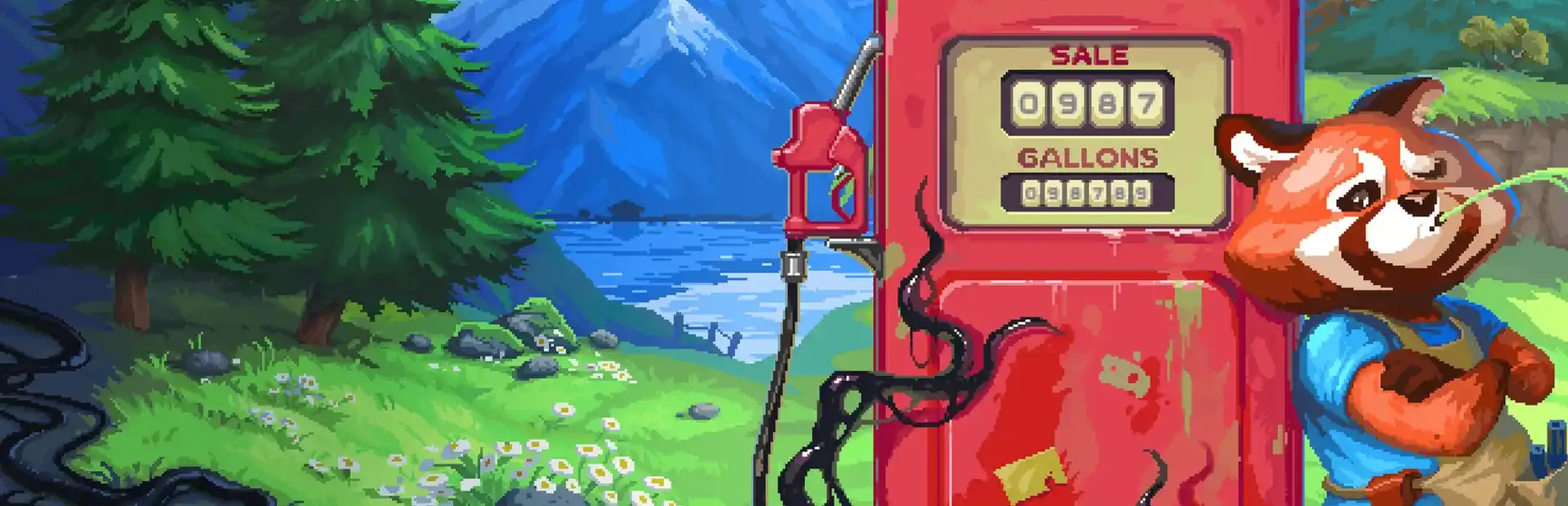 The Last Gas Station background
