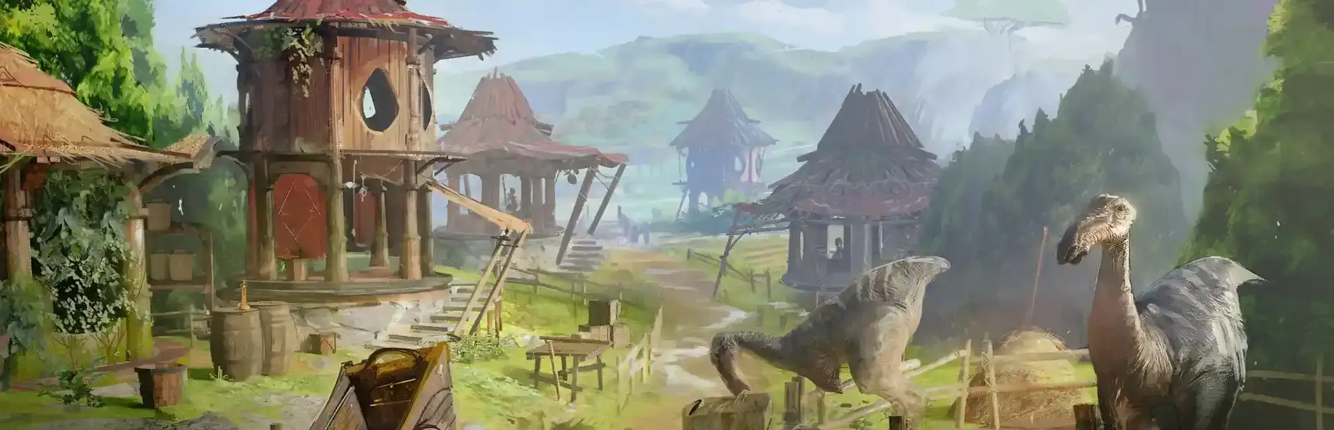 Outcast: A New Beginning background