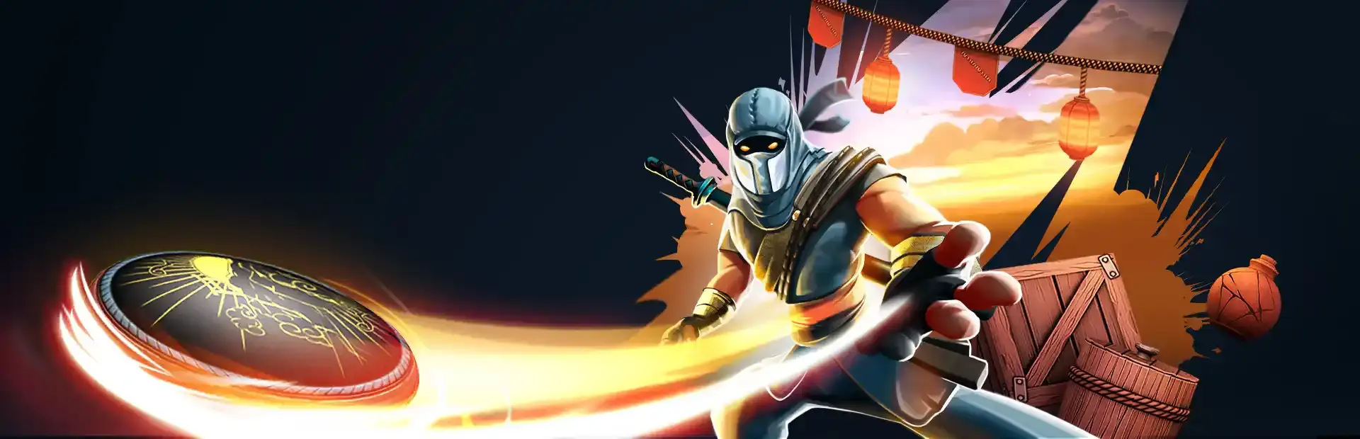 Disc Ninja background