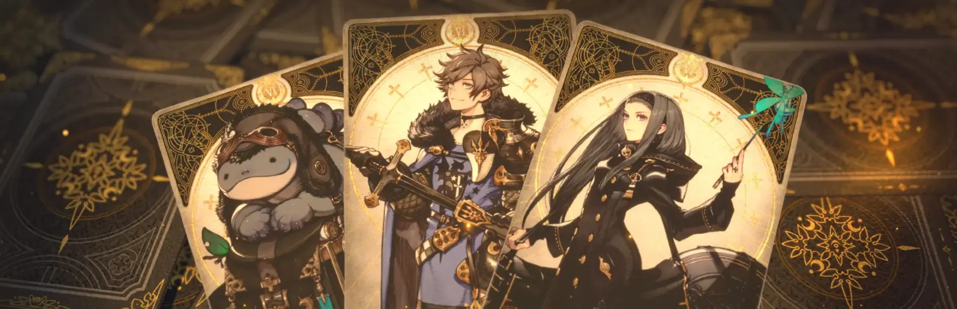Voice of Cards: The Isle Dragon Roars background