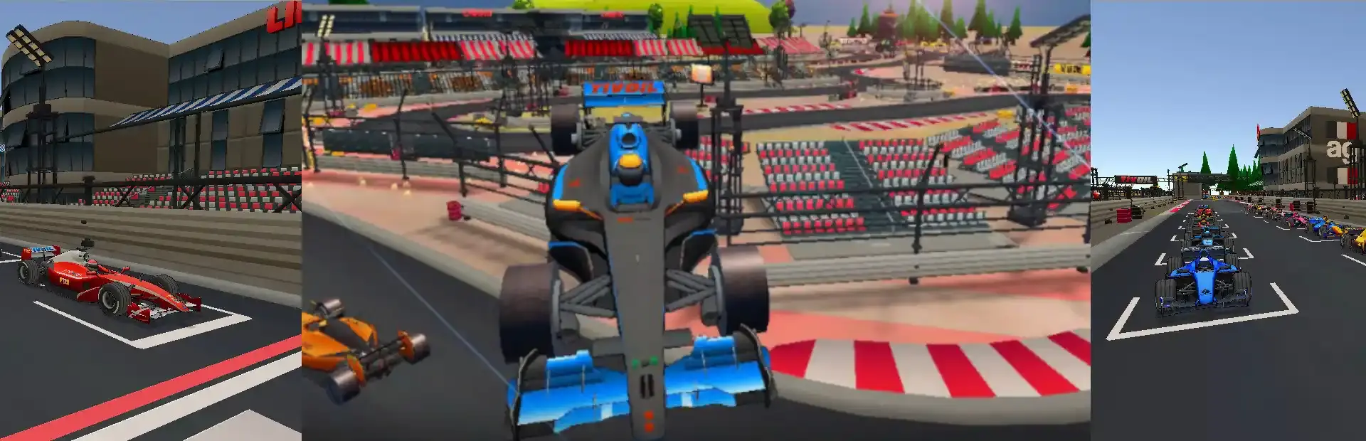 Race: Total Toon Race background