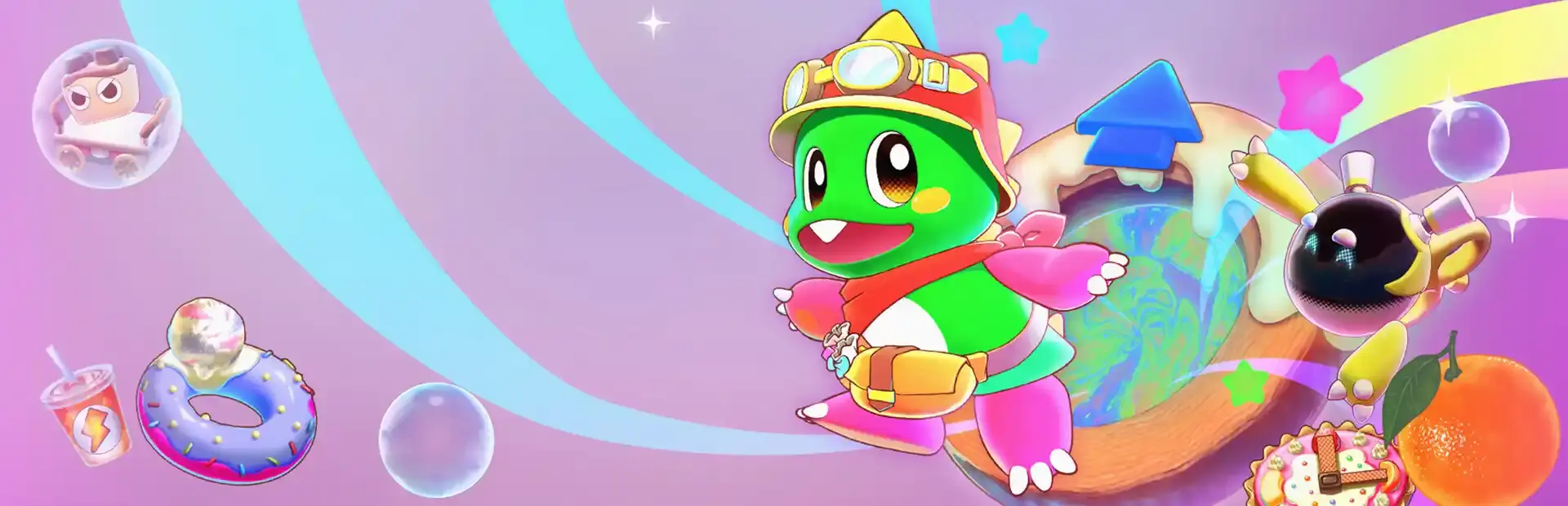 Bubble Bobble: Sugar Dungeons background