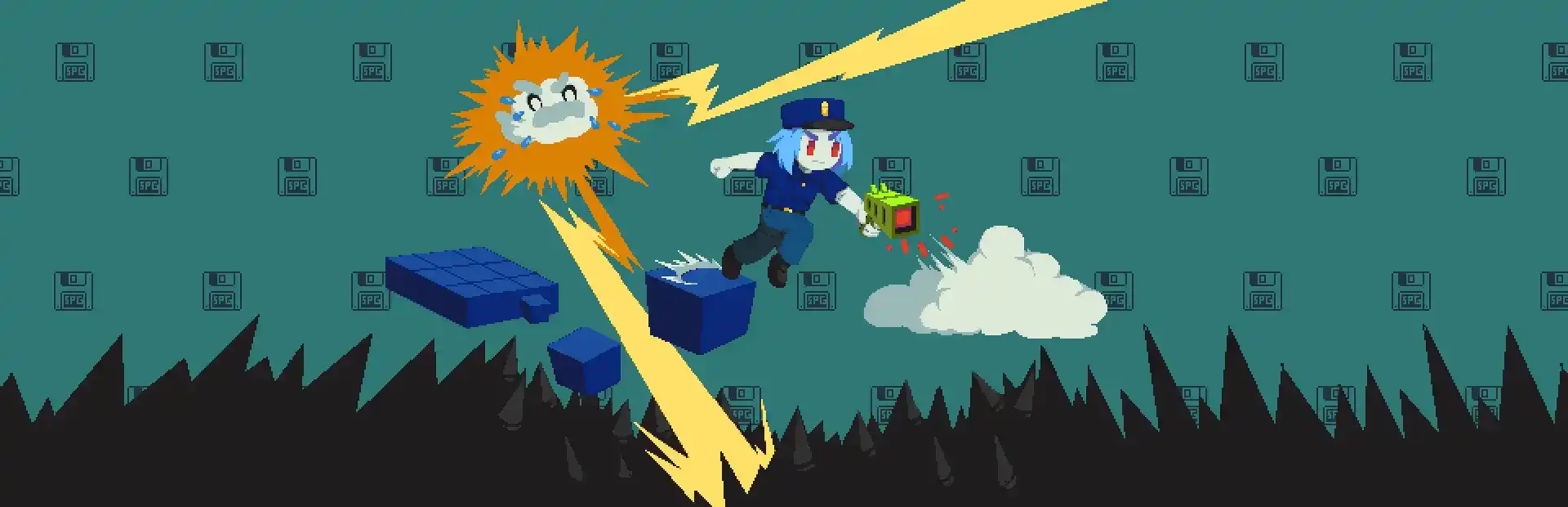 Super Platformer Gun background