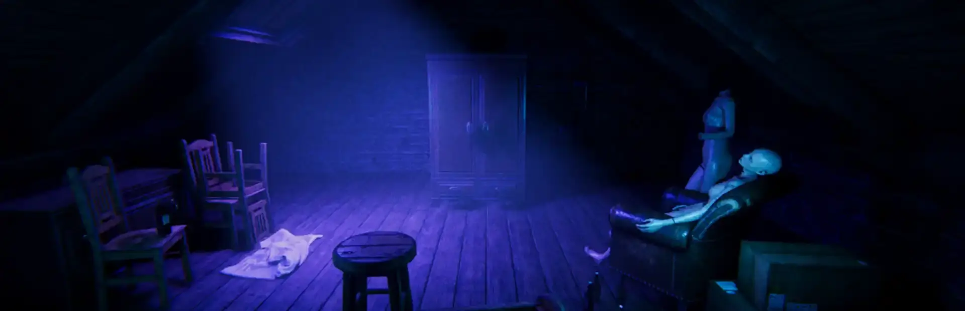 Paranormal Night Shift background