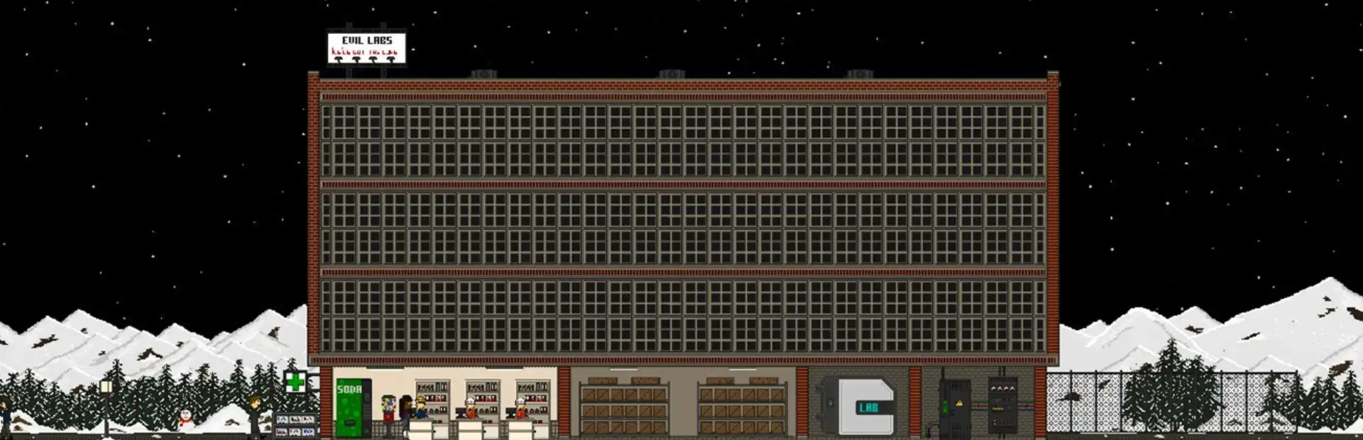 Evil Labs background