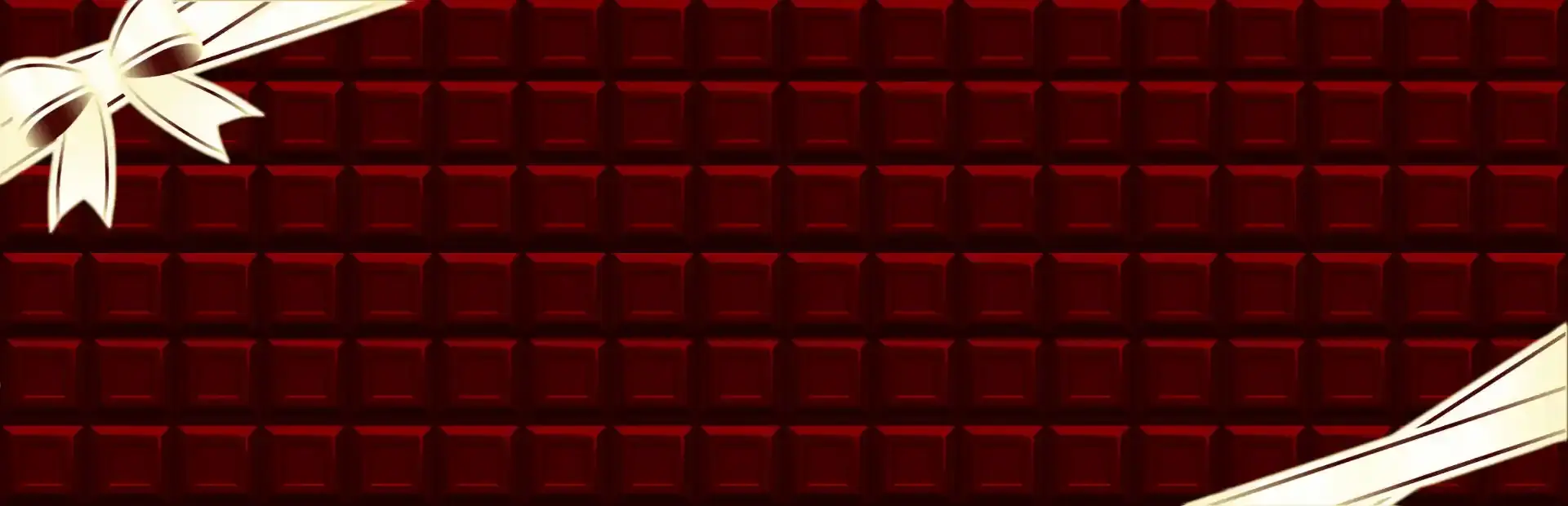 Chocolate makes you happy: Valentine's Day background