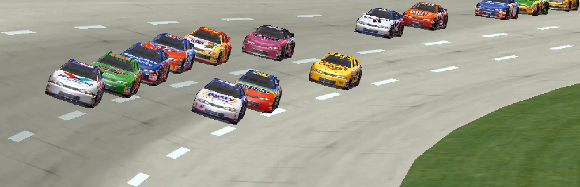 NASCAR Racing 3 background