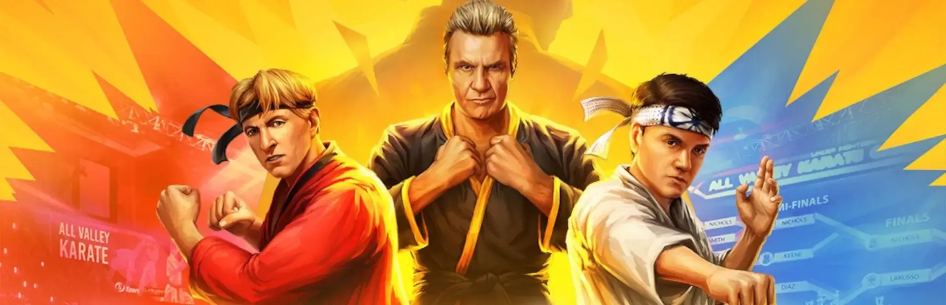 Cobra Kai 2: Dojos Rising background