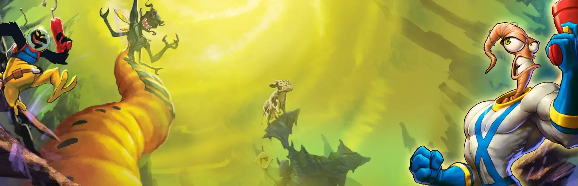 Earthworm Jim background
