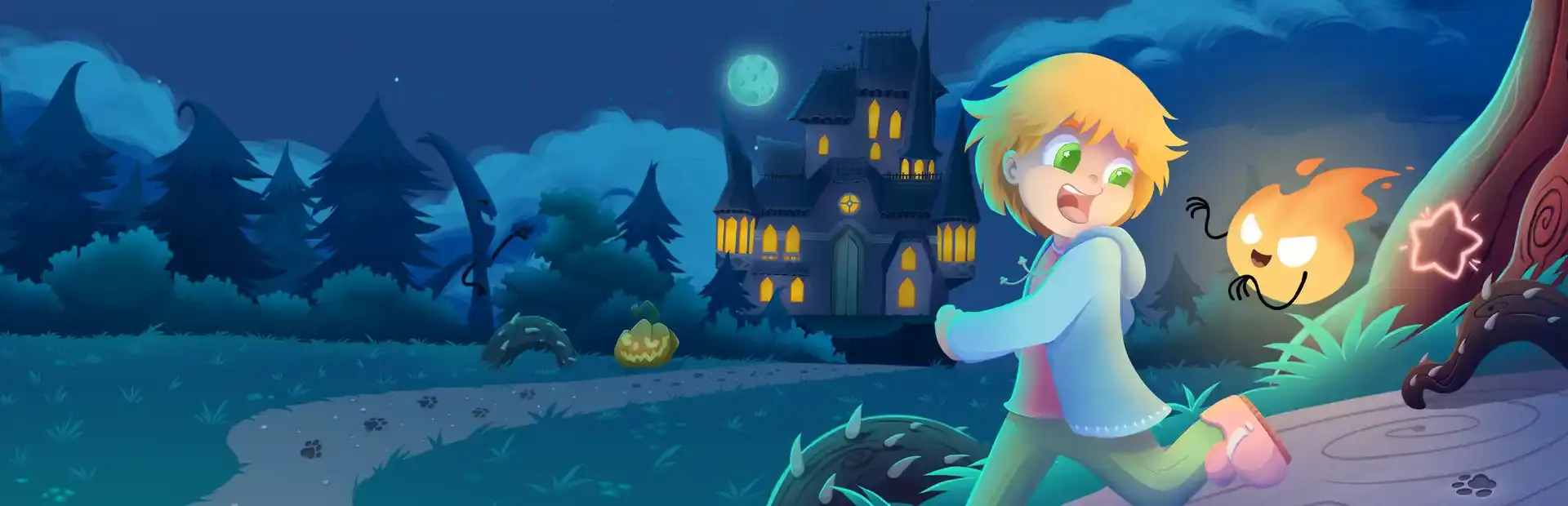 Asfalia: Panic at the Mansion background
