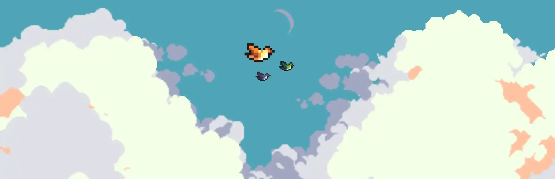 A Story About Birds background