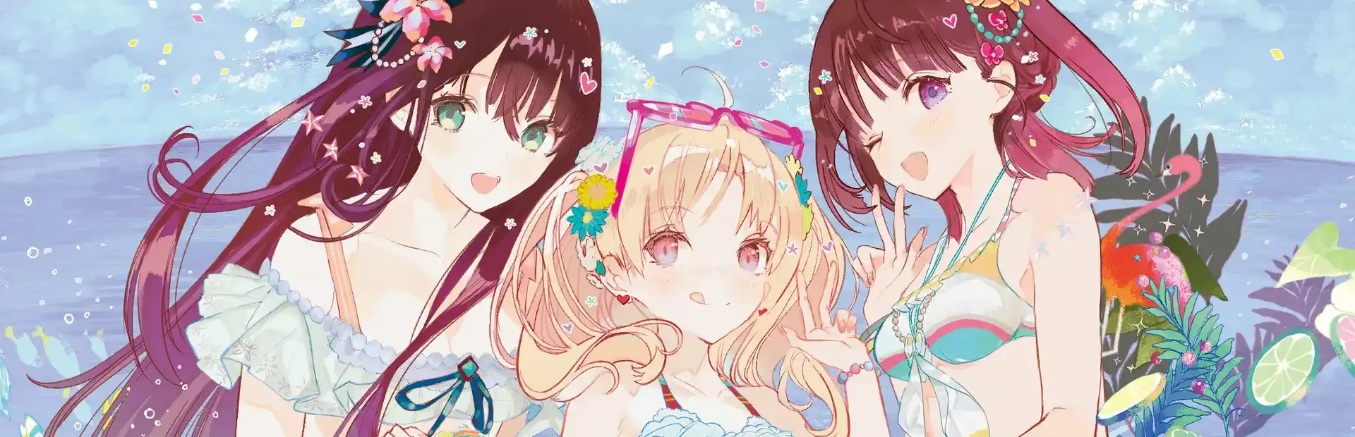 Hop Step Sing! Kimamani Summer Vacation background