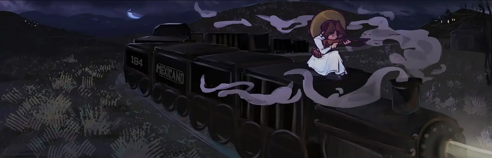 Dark Adelita background