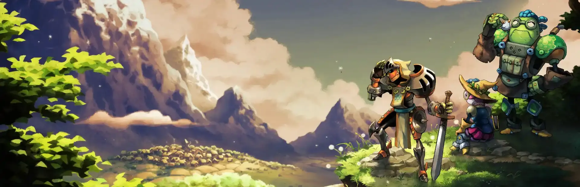SteamWorld Quest: Hand of Gilgamech background