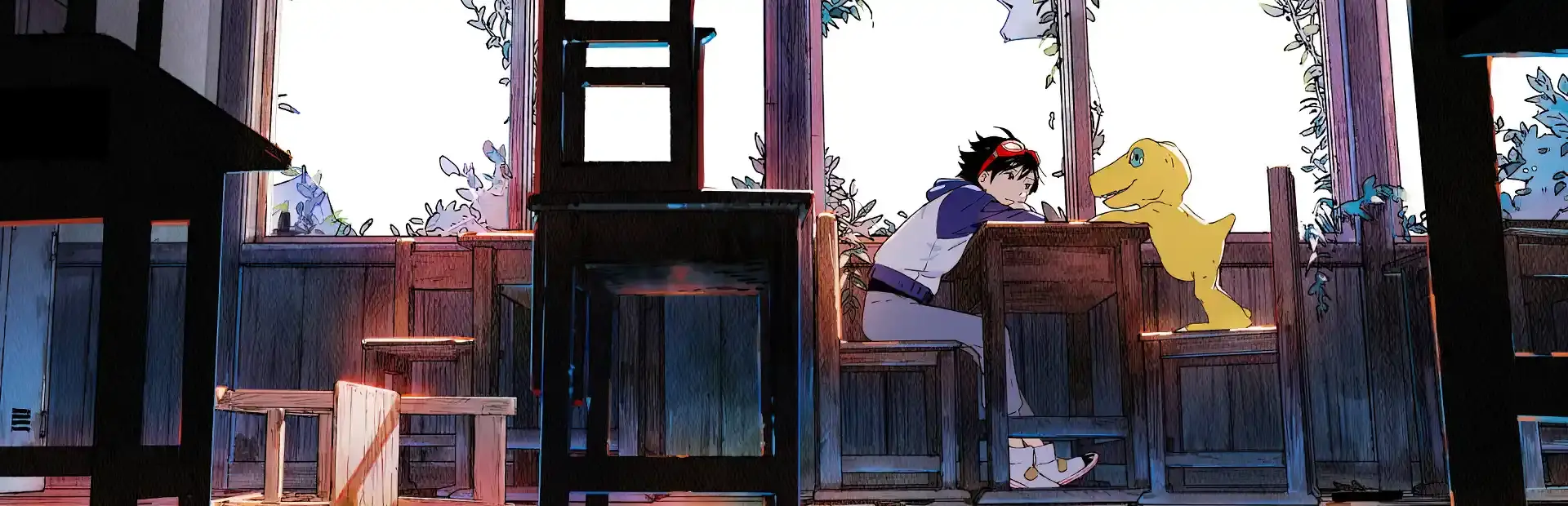 Digimon Survive background