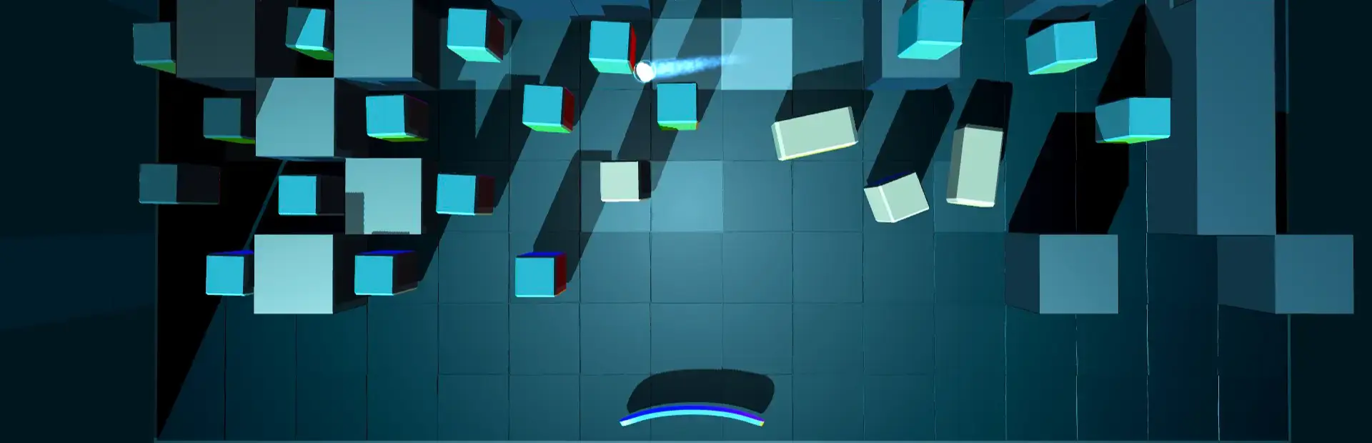 Grey Cubes background