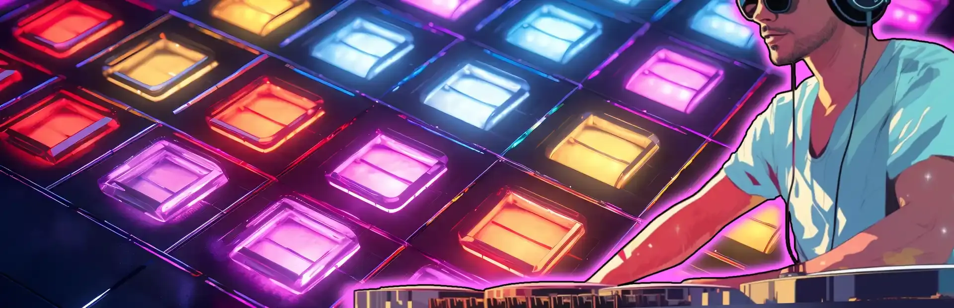 DJ Clicker: World Tour background